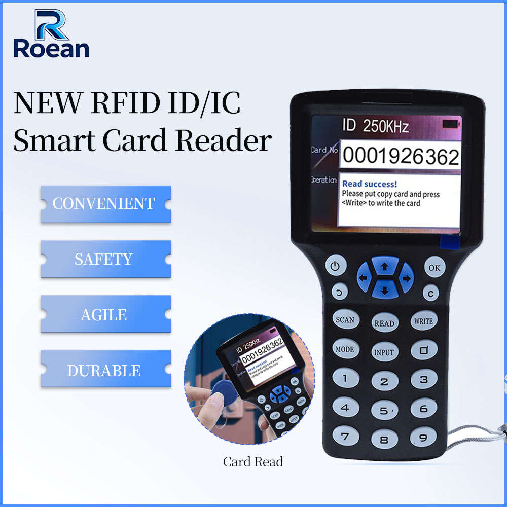 Nfc Card Reader - 휴대용 10 주파수 RFID NFC 리더기