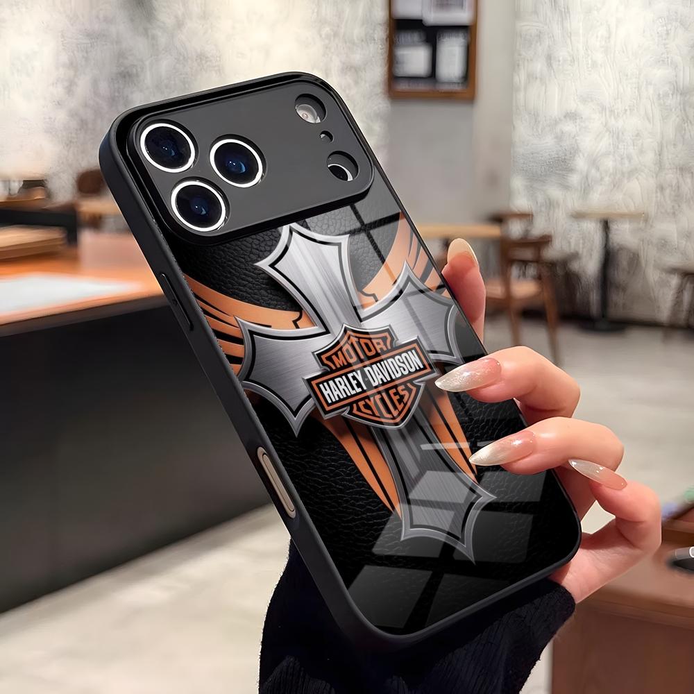 Phone Accessories Logo - 멋진 H-할리 데이비슨 자동차 스타일 폰