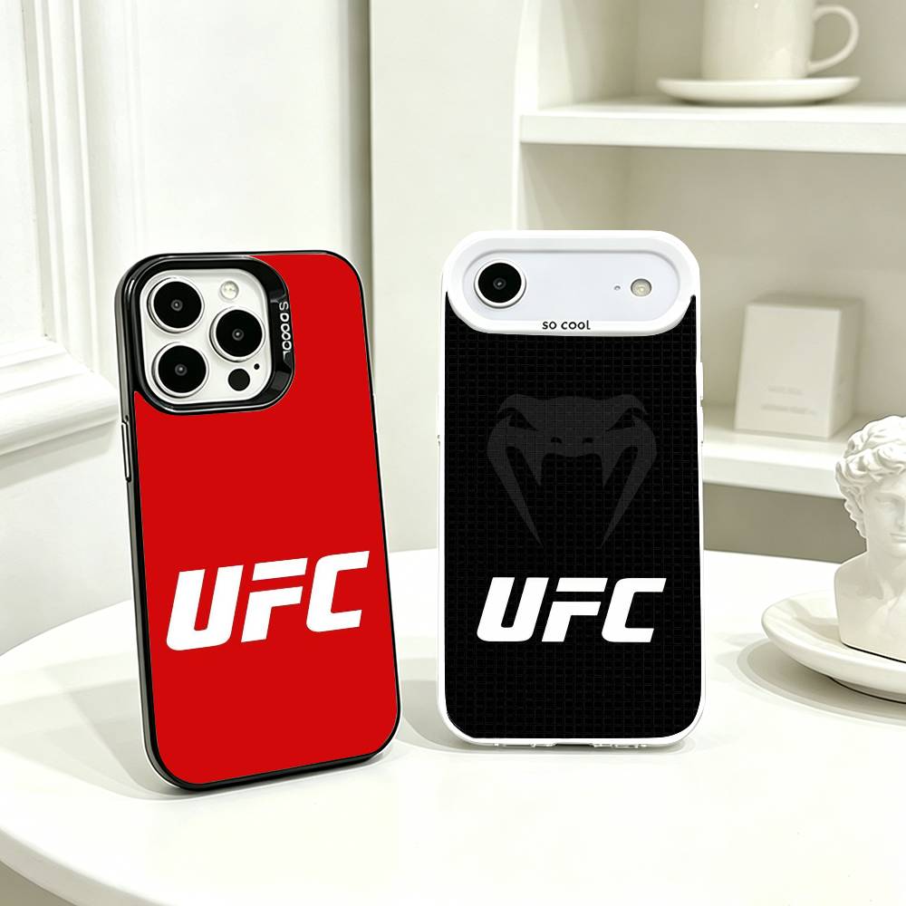 Phone Accessories Logo - U-UFC 로고 전투 테마 아이폰 17,16,15,14,13,12,11