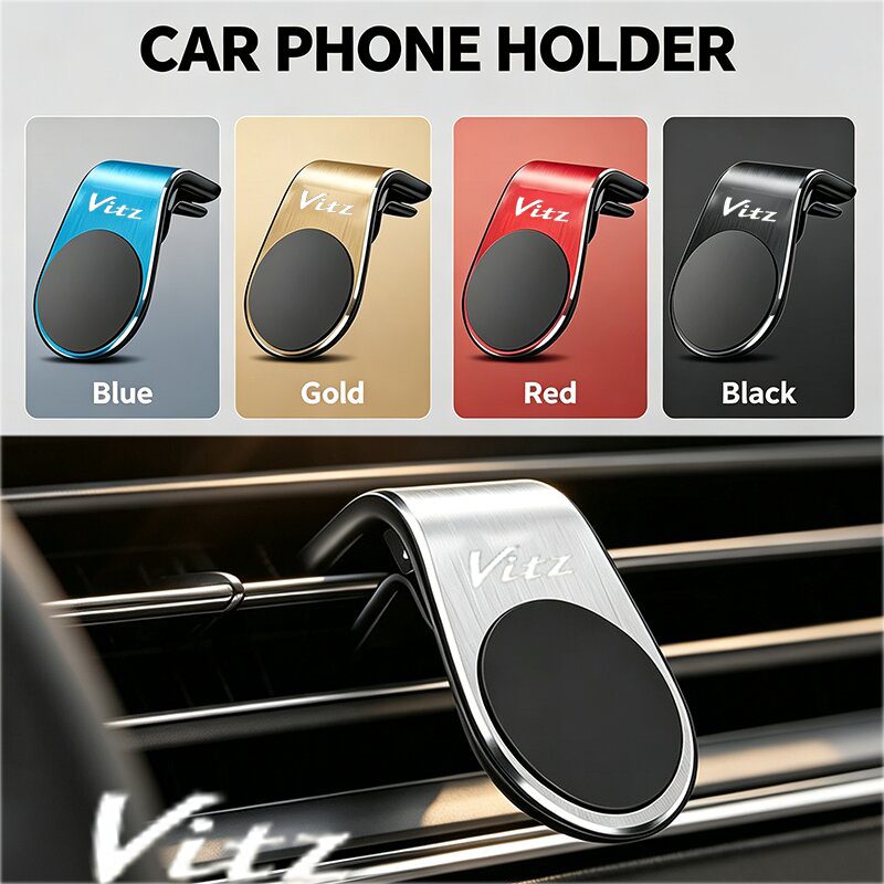 Phone Accessories Logo - 토요타 비츠 로고 자동차용 휴대폰 거치대