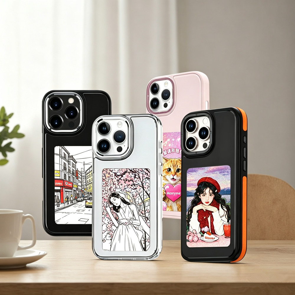 Phone Accessories Display - NFC 잉크 스크린 폰 케이스 에어미