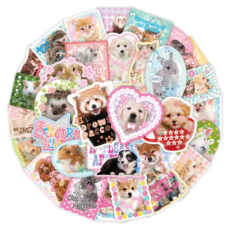 50 개/대 Kawaii 패션 스크랩북 저널 스티커 귀 - Phone Accessories For Kids 리뷰 및 가격