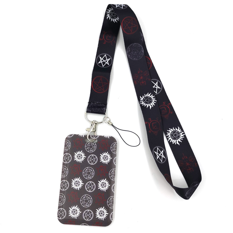 초자연 SPN 크리에이티브 매는 밧줄 카드 홀더, 학생 - Neck Hanging Phone Holder 리뷰 및 가격