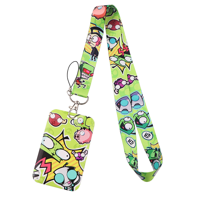 외계인 인베이더 짐 넥 스트랩 랜야드 키체인, 휴대폰  - Neck Hanging Phone Holder 리뷰 및 가격