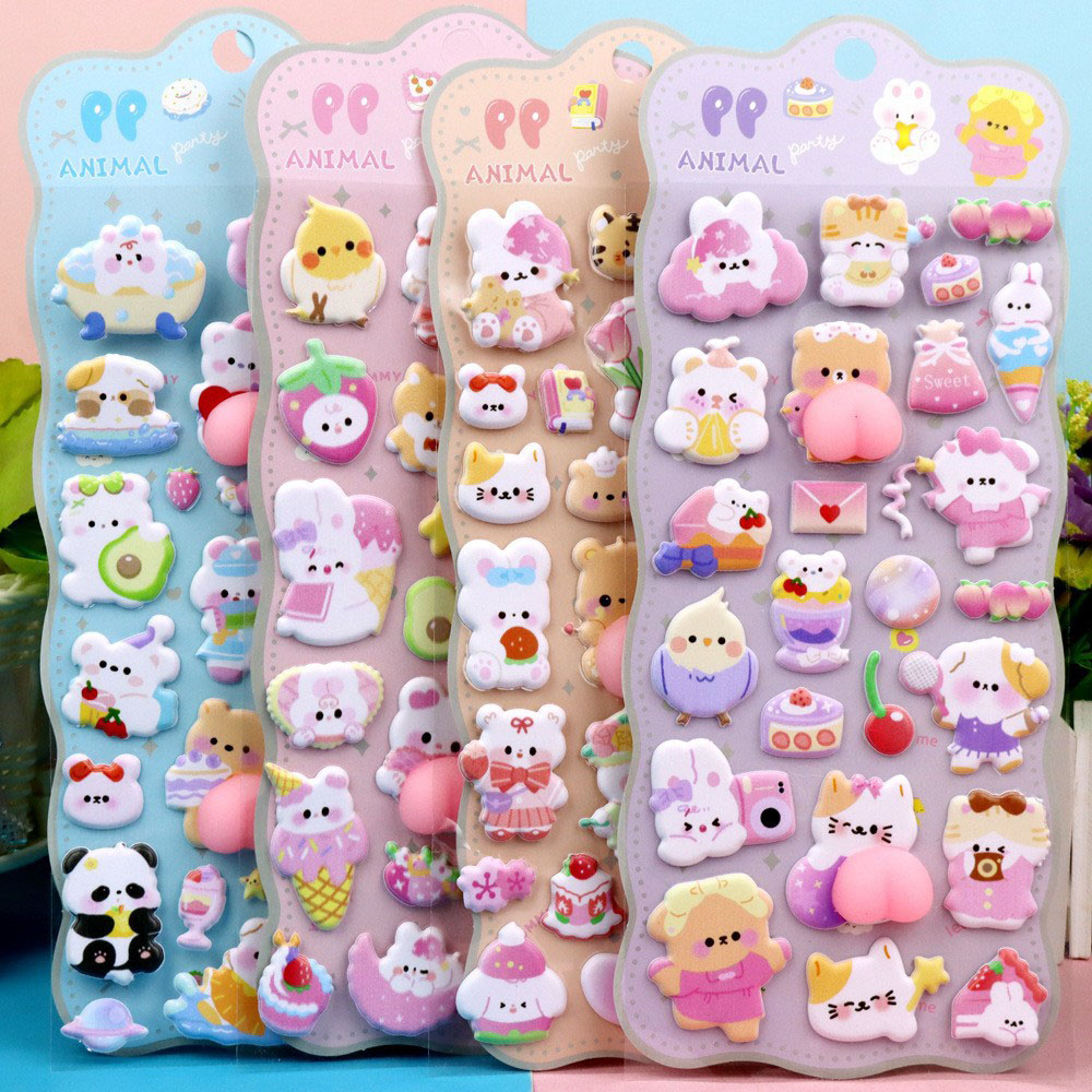 2/4개입 3D 부드러운 귀여운 엉덩이 모양 3D 만화 - Phone Accessories For Kids 리뷰 및 가격