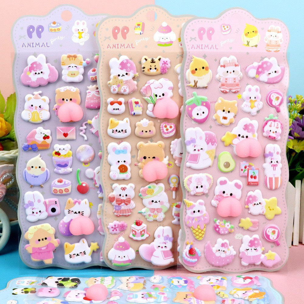 2/4개입 3D 부드러운 귀여운 엉덩이 모양 3D 만화 - Phone Accessories For Kids 리뷰 및 가격