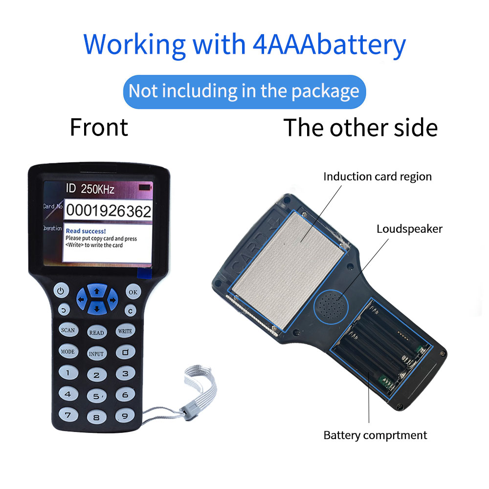 휴대용 10 주파수 RFID NFC 리더기 125KHz - Nfc Card Reader 리뷰 및 가격