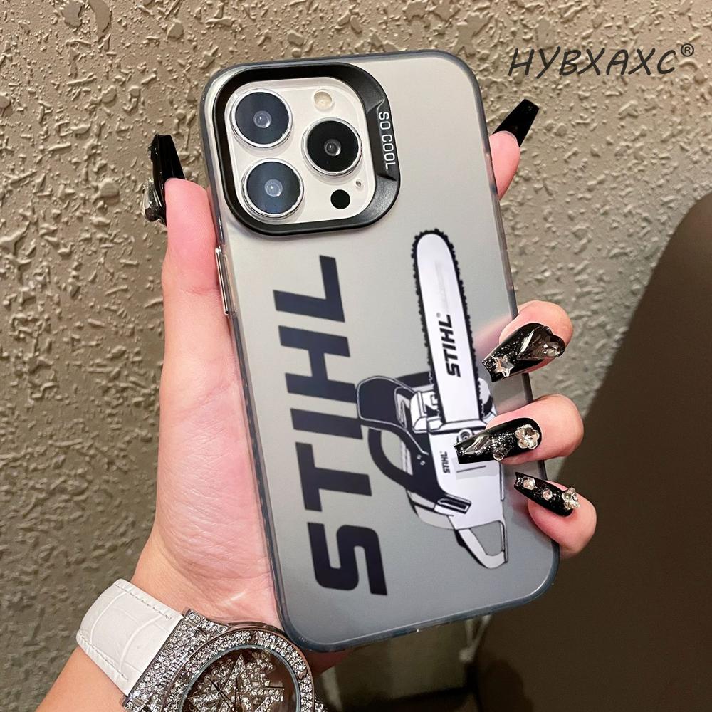 HD XAXC S-STIHLs 체인톱 로고 폰 케이스  - Phone Accessories Logo 리뷰 및 가격