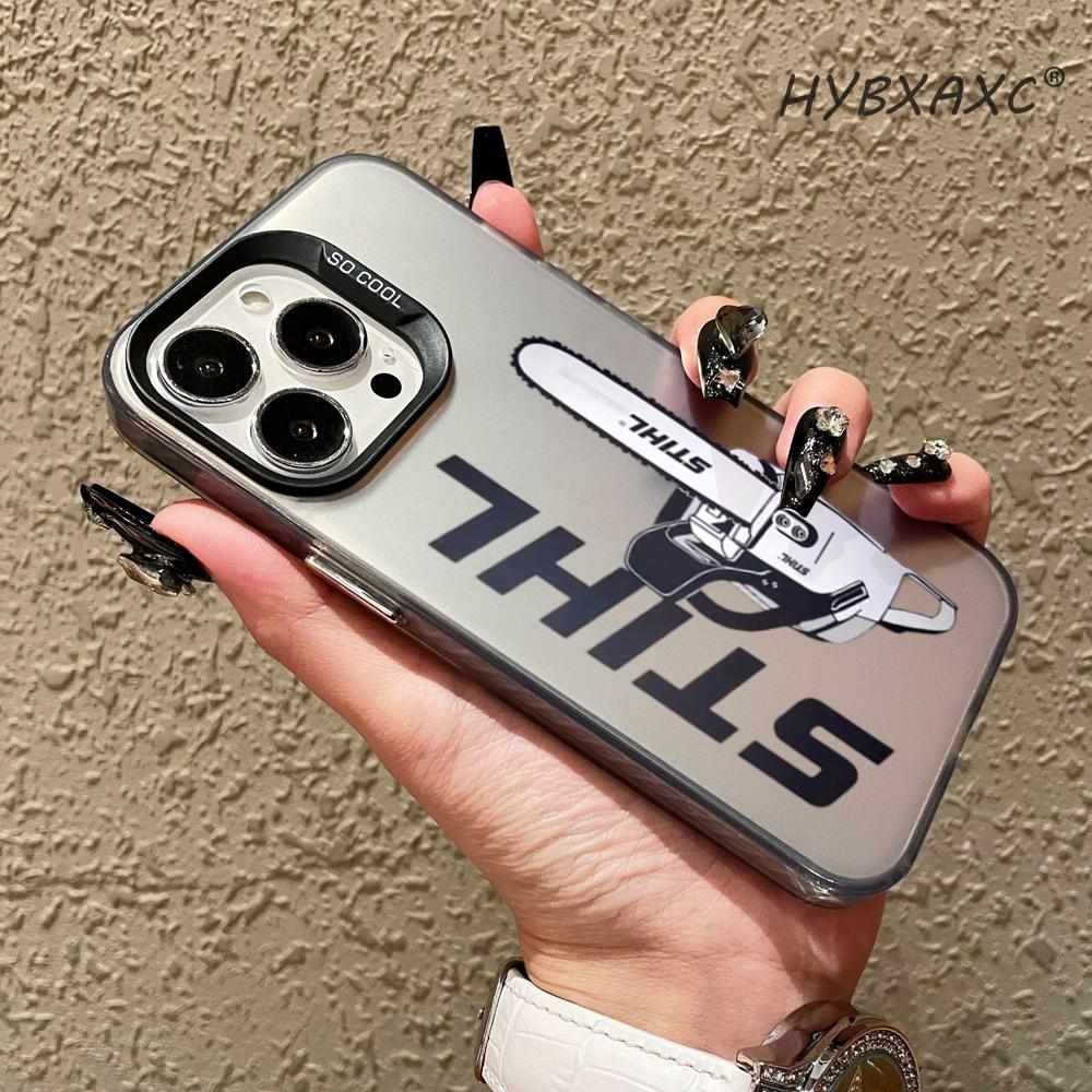 HD XAXC S-STIHLs 체인톱 로고 폰 케이스  - Phone Accessories Logo 리뷰 및 가격