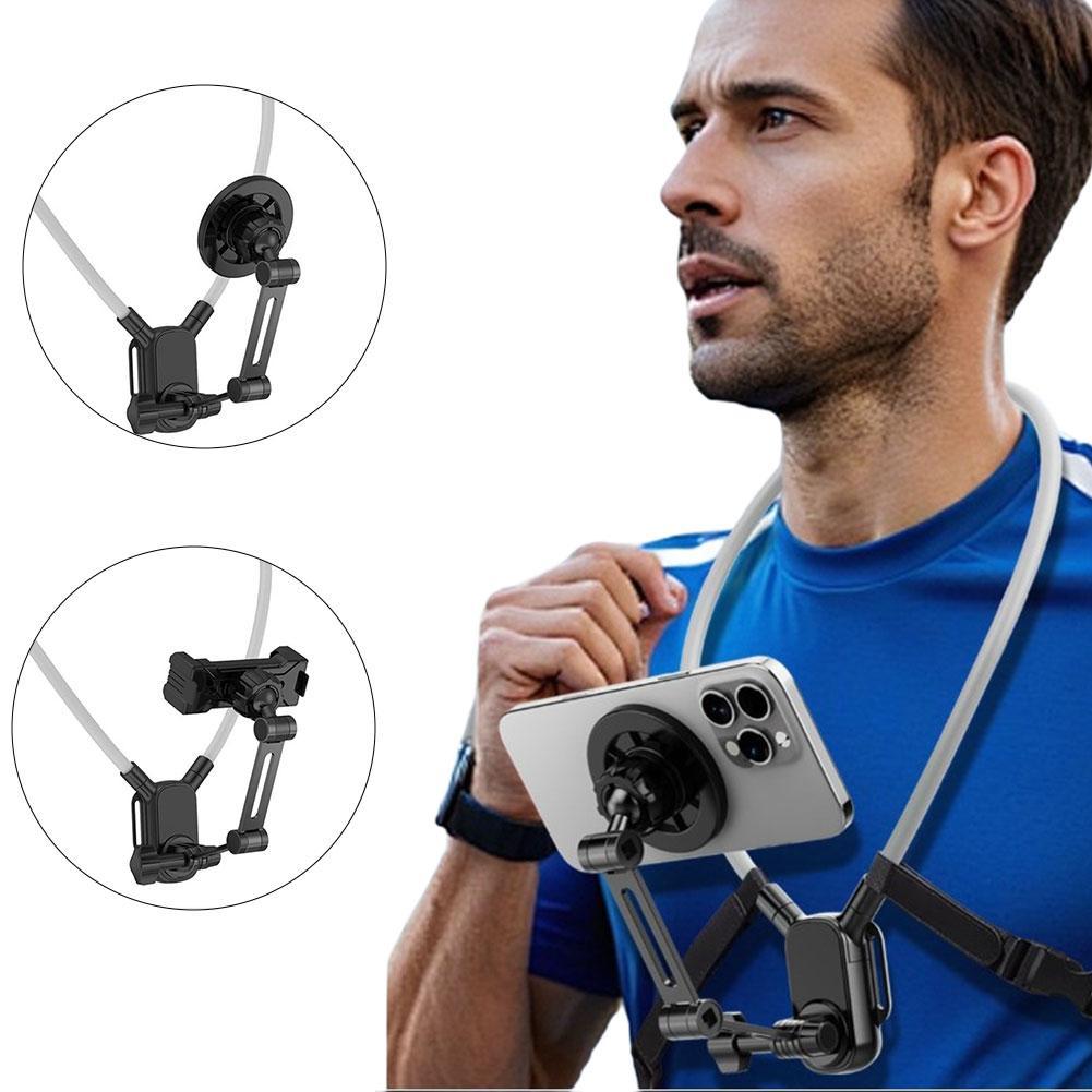 목에 거는 휴대폰 홀더 휴대용 핸즈프리 유연한 휴대폰  - Neck Hanging Phone Holder 리뷰 및 가격