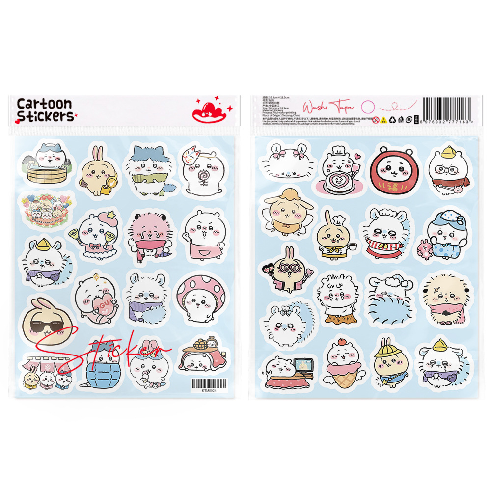100Pcs 귀여운 Chiikawa 스티커 DIY 방수 - Phone Accessories For Kids 리뷰 및 가격