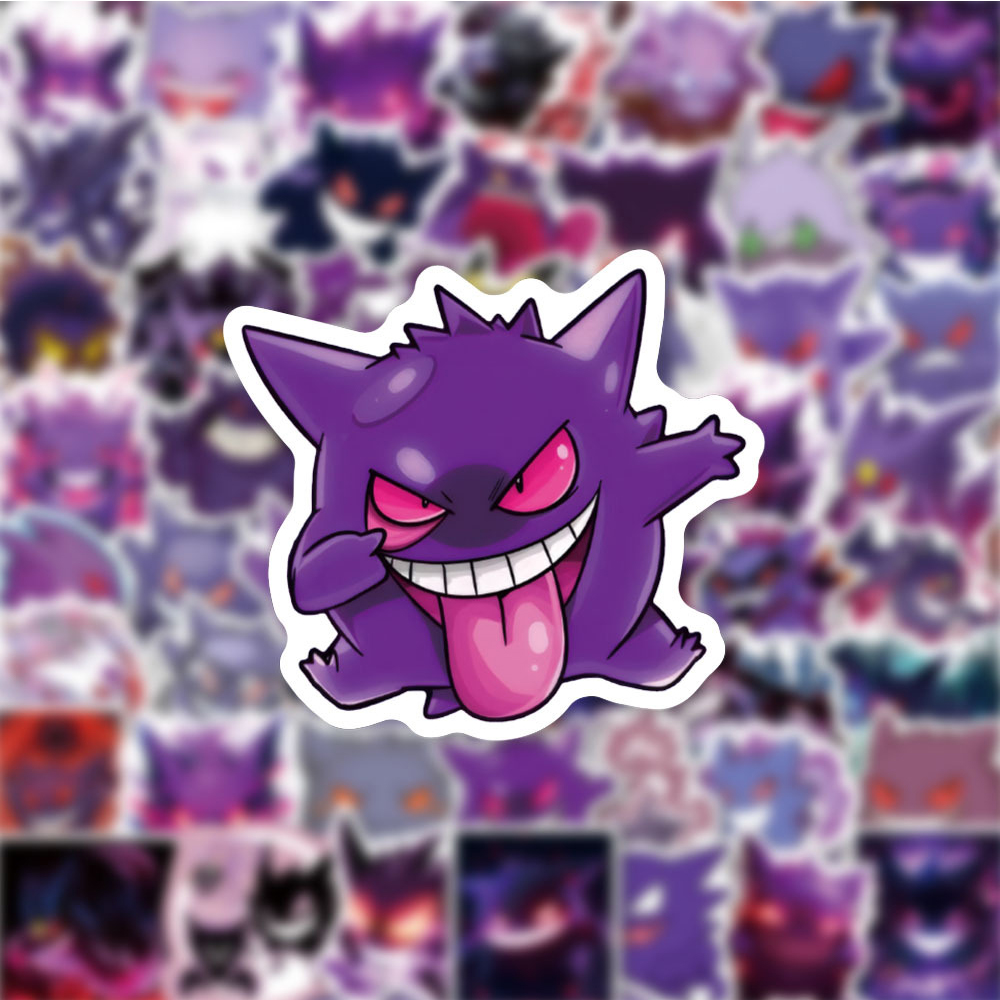 10/30/50pcs 애니메이션 포켓몬 Gengar 스 - Phone Accessories For Kids 리뷰 및 가격